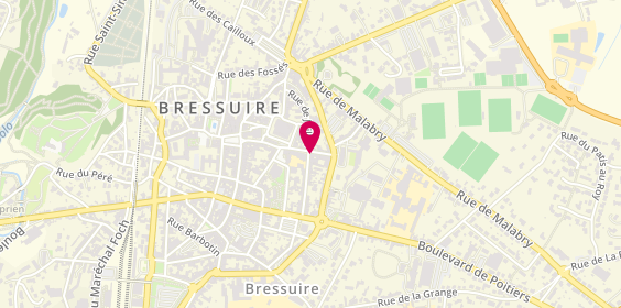 Plan de GUESDON Alexia, 57 Rue du Juillot, 79300 Bressuire