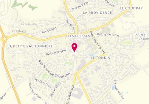 Plan de LAPIE Didier, 30 Rue Georges Clemenceau, 85590 Les Epesses