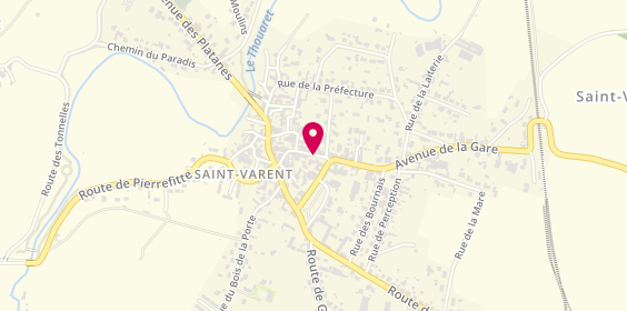 Plan de PACREAU Anaïs, 22 Rue de la Gendarmerie, 79330 Saint-Varent