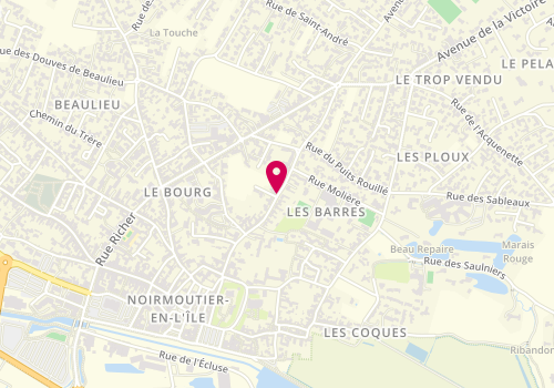 Plan de VREL Valentine, 33 Rue du Grand Four, 85330 Noirmoutier-en-l'Île