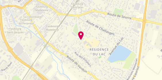 Plan de LORISSON Philippe, 12 Rue de la Chartreuse, 21200 Beaune