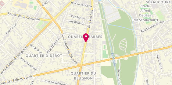 Plan de PELLETIER Gilles, 119 Rue Barbès, 18000 Bourges