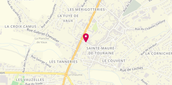 Plan de DELACOTE Léa, 11 Rue Patry, 37800 Sainte-Maure-de-Touraine