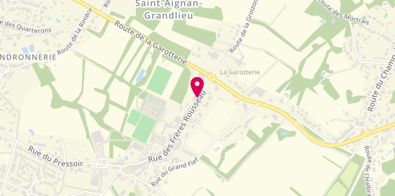 Plan de BARNIER Véronique, 38 Ter Rue des Freres Rousseau, 44860 Saint-Aignan-Grandlieu