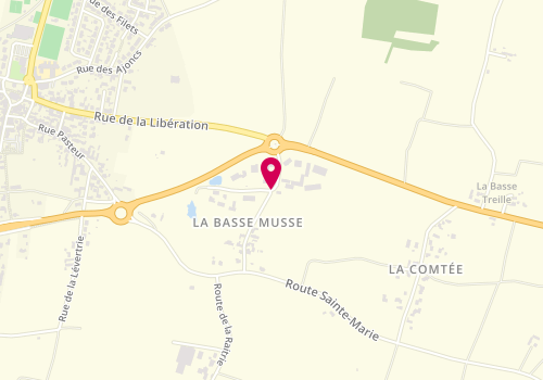 Plan de VERONNEAU Ghislaine, 16 Rue la Basse Musse, 44770 La Plaine-sur-Mer