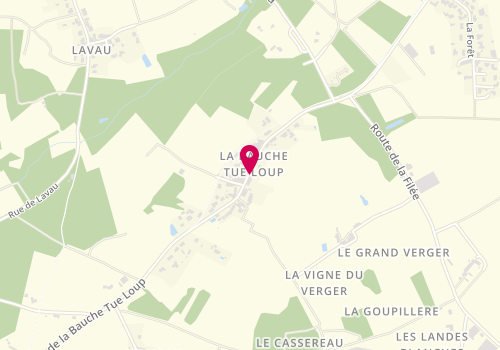 Plan de LE MOAL Anne, 40 Rue de la Bauche Tue Loup, 44860 Pont-Saint-Martin