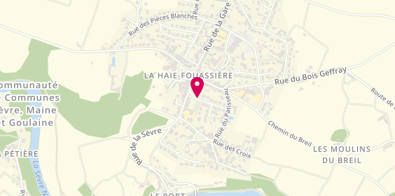 Plan de CHOQUET LE GUERN Marie, 3 Rue du Fief de l'Isle, 44690 La Haie-Fouassière