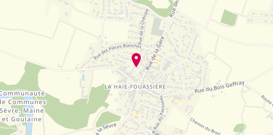 Plan de BOTINEAU Sylvain, 10 Rue des Epinettes, 44690 La Haie-Fouassière
