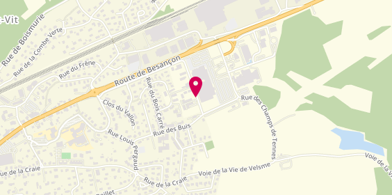 Plan de MESNY Patrick, 20 Rue des Belles Ouvrières, 25410 Saint-Vit