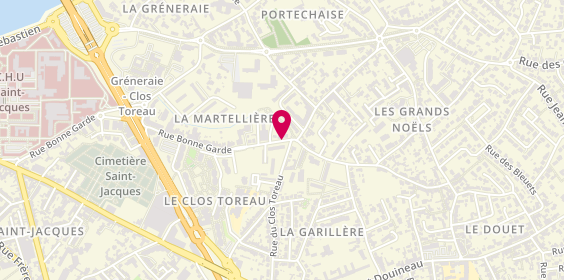 Plan de GUYON Caroline, 6 Rue Bonne Garde, 44230 Saint-Sébastien-sur-Loire