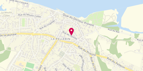 Plan de BELLOT Delphine, 8 Rue de l'Enclos, 44640 Le Pellerin
