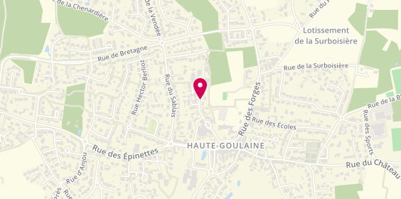 Plan de CLOAREC Jonathan, 18 Rue des Jardins de Golene, 44115 Haute-Goulaine