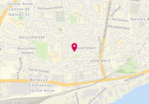 Plan de SETTOUCHE Sabrina, 79 Rue Amiral Duchaffault, 44100 Nantes