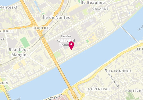 Plan de LE BAYON Maxime, 3 Allee Jacqueline Maillan, 44200 Nantes