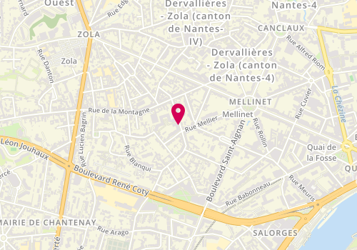 Plan de ROULAUD LUZZATI Lorenzo, 18 Rue de Plaisance, 44100 Nantes