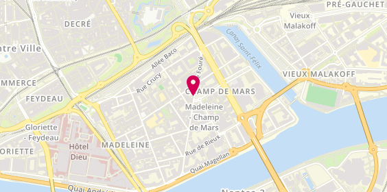 Plan de RICHARD Laurent, 18 Bis Rue Fouré, 44000 Nantes