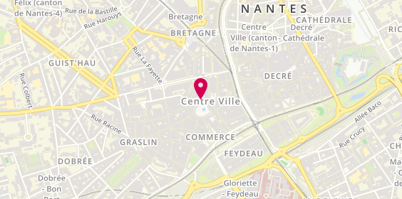 Plan de LEROY Pauline, 1 Rue Vauban, 44000 Nantes