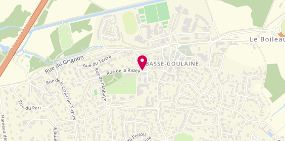 Plan de OUARY Marina, 22 Bis Rue de la Razee, 44115 Basse-Goulaine