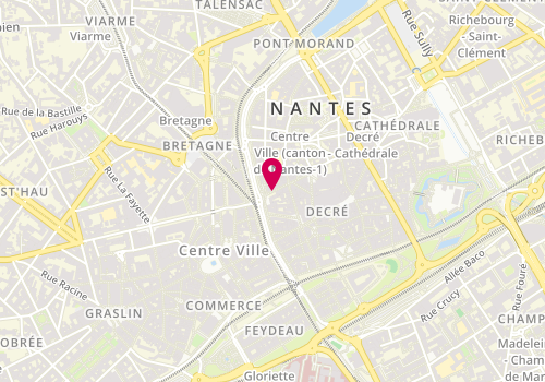 Plan de DEVERRE Cédric, 10 Rue des 3 Croissants, 44000 Nantes