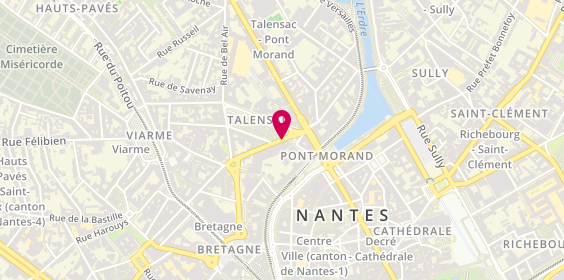 Plan de GOUJON-FERTILL Delphine, 9 Rue Jeanne d'Arc, 44000 Nantes