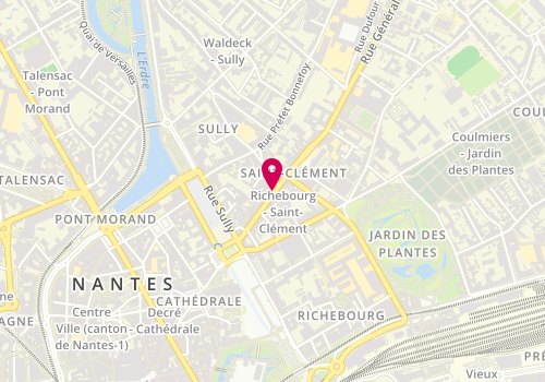 Plan de DUQUENOY Antoine, 50 Rue du Marechal Joffre, 44000 Nantes