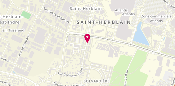Plan de CASSOU Elodie, 11 Rue Suzanne Lenglen, 44800 Saint-Herblain