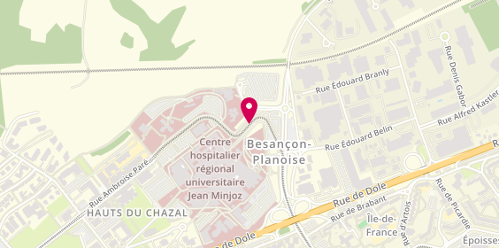 Plan de DRAGOUMIS Anaïs, 3 Boulevard Fleming, 25030 Besançon