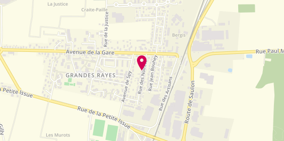 Plan de GOY Amandine, 14 Rue des Noirets, 21220 Gevrey-Chambertin