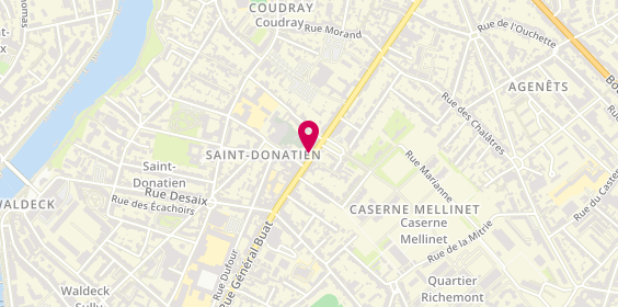 Plan de GAUTHIER Sophie, 114 Rue du General Buat, 44000 Nantes