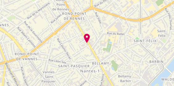 Plan de HERIVAUX Cécile, 181 Rue Paul Bellamy, 44000 Nantes