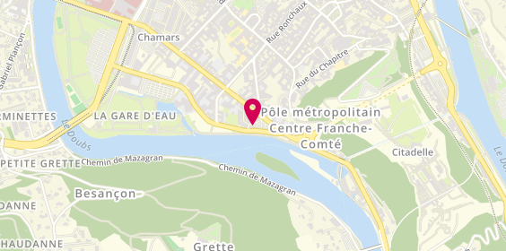 Plan de GUILLOT Jordane, 4 Place de Lattre de Tassigny, 25000 Besançon