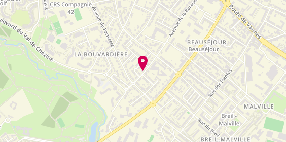 Plan de RAULT Stéphane, 76 Avenue de la Baraudiere, 44800 Saint-Herblain