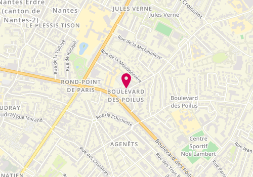Plan de CROGUENNEC Rachel, 15 Rue de la Marriere, 44300 Nantes