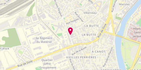 Plan de BASSINET Marc, 4 M Rue Louis Pergaud, 25000 Besançon