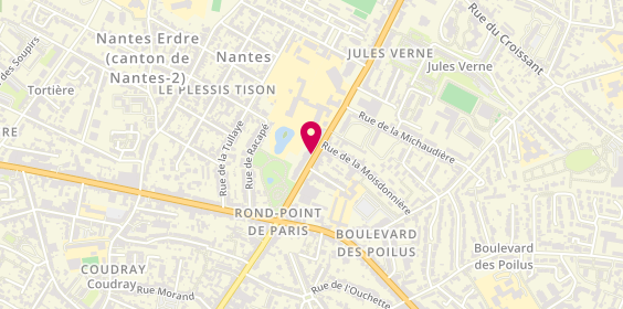 Plan de SIMON Mathieu, 25 Boulevard Jules Verne, 44300 Nantes