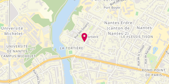 Plan de BOTTINEAU Jérémy, 33 Rue Félix Lemoine, 44300 Nantes