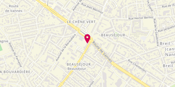 Plan de DESSOLIAIRE GUILLOU Caroline, 4 Boulevard du Massacre, 44800 Saint-Herblain