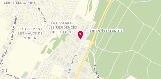 Plan de COTE Thibault, 27 Rue de la Gare, 25770 Serre-les-Sapins