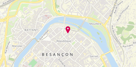 Plan de BOUCTON Mona, 7 Rue Mayet, 25000 Besançon