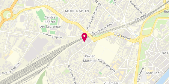 Plan de BUI Martin, 17 Rue Xavier Marmier, 25000 Besançon