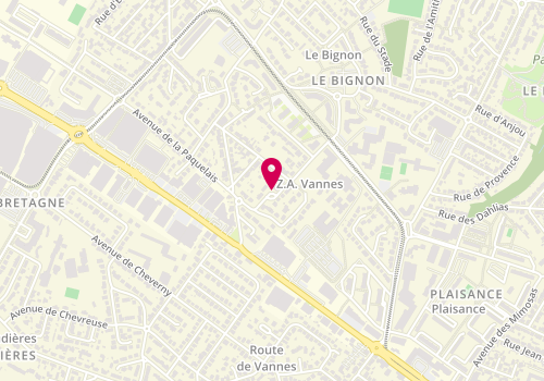Plan de POIRE-NARDO Delphine, 6 Rue des Ajoncs d'Or, 44700 Orvault