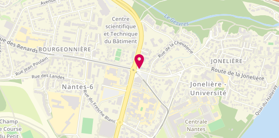Plan de LIVENAIS Camille, 38 Rue de la Bourgeonniere, 44300 Nantes