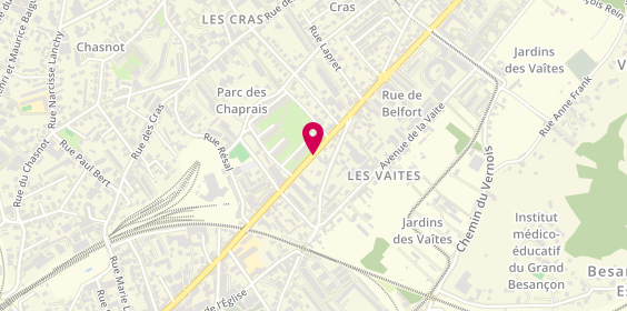 Plan de WERDENBERG Edouard, 106 Rue de Belfort, 25000 Besançon