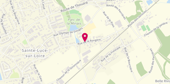 Plan de GIRANDIER Adèle, 2 Rue de la Rongere, 44980 Sainte-Luce-sur-Loire
