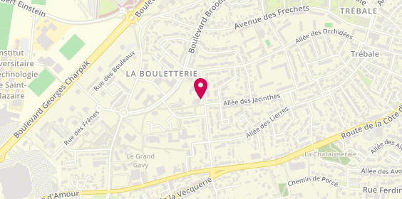 Plan de TAQUIN Domitille, 53 Rue des Peupliers, 44600 Saint-Nazaire