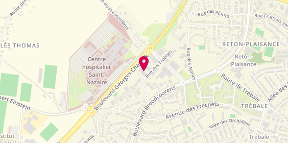 Plan de GOMEZ Anne-Gaël, 5 Rue des Troènes, 44600 Saint-Nazaire