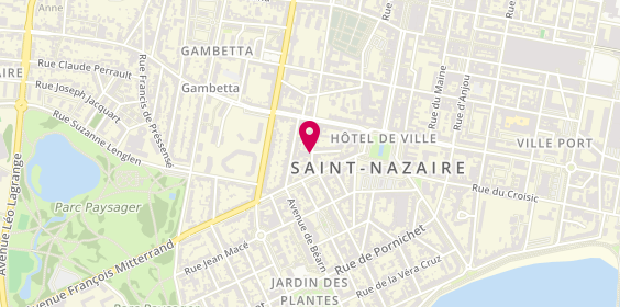 Plan de GUERITTE Claire, 9 Rue de la Ville Étable, 44600 Saint-Nazaire