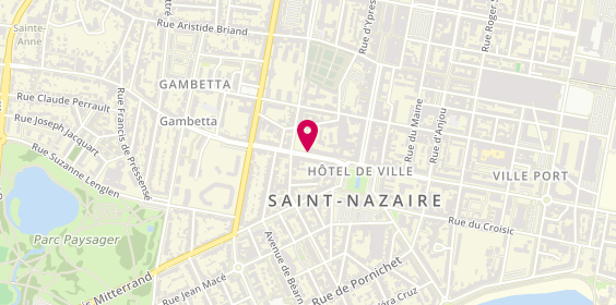Plan de GALOPIN Xavier, 84 Rue du Général de Gaulle, 44600 Saint-Nazaire