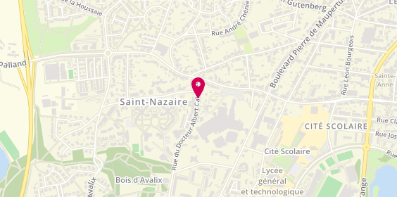 Plan de CAPUTO Clélia, 78 Rue du Docteur Calmette, 44600 Saint-Nazaire