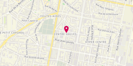 Plan de PERREON Nevena, 18 Place du Commerce, 44600 Saint-Nazaire